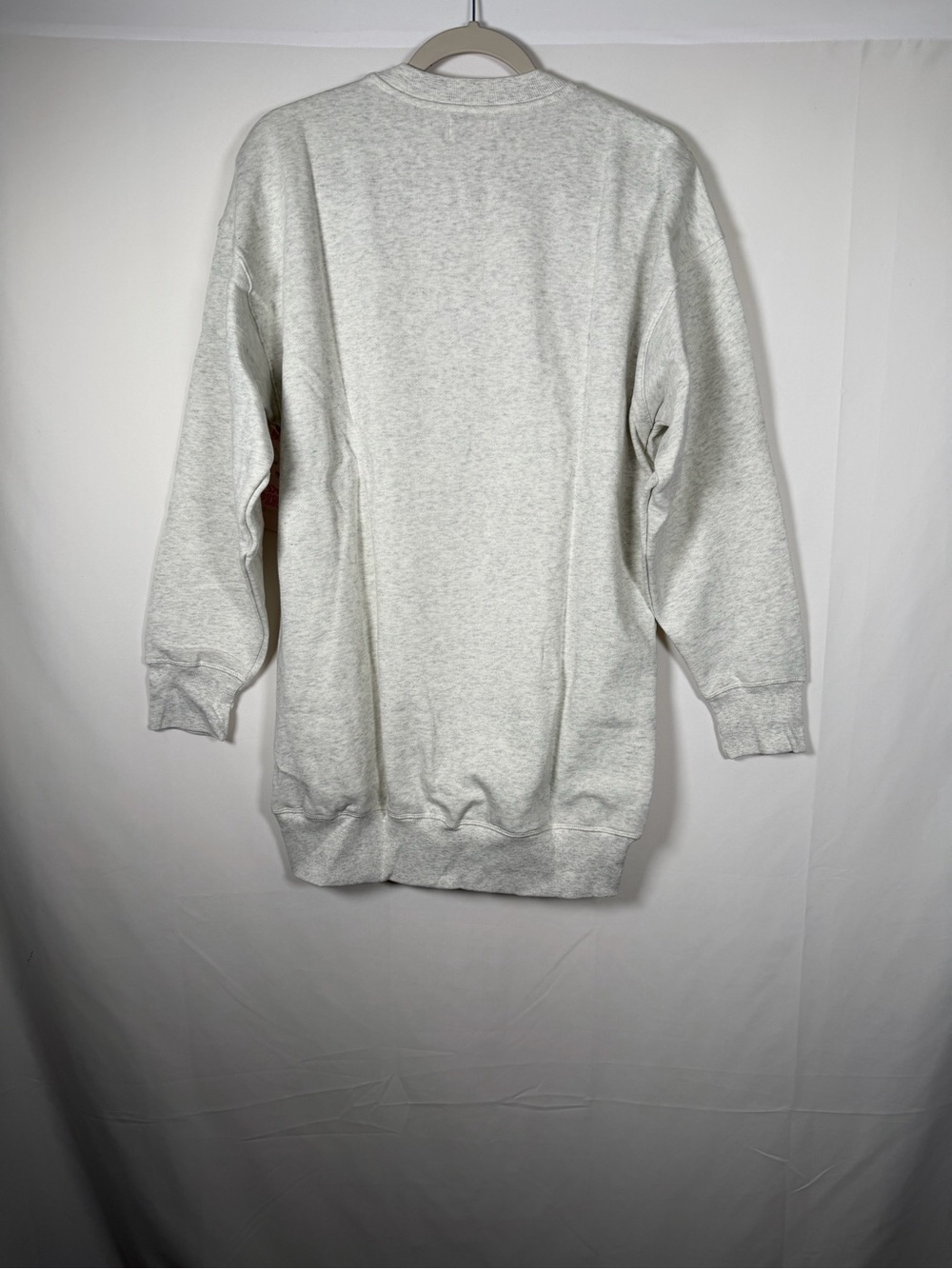 LoveShackFancy x VS Pink Oversized Crew Neck Sweatshirt Dress - Picture 7 of 8